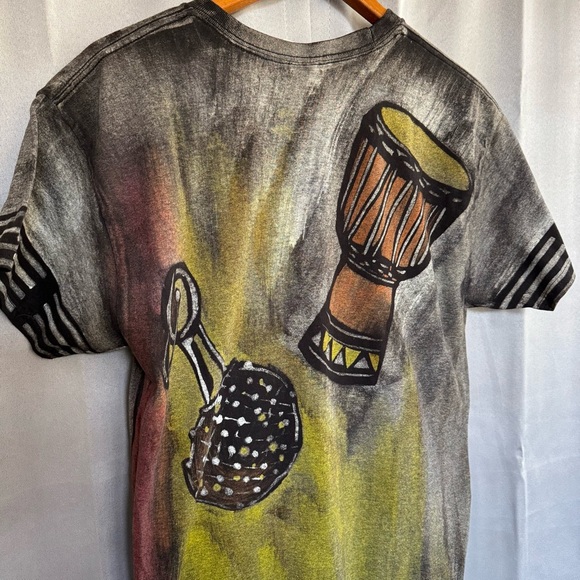 Abstract Art Graphic Tee - Multicolor - Picture 5 of 6